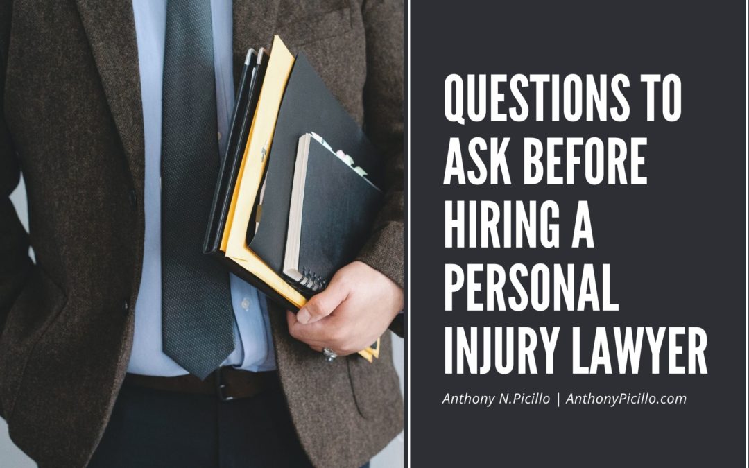 Questions to Ask Before Hiring a Personal Injury Lawyer