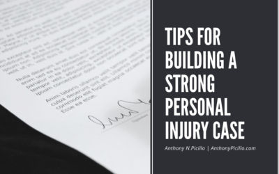 Tips for Building a Strong Personal Injury Case
